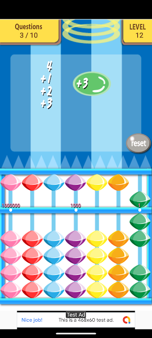 Abacus math game Screenshot 2