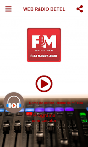 Web rádio betel Screenshot 1