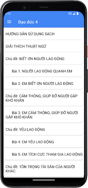 Đạo đức Lớp4 Screenshot 3