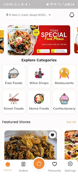 Wakafoods Screenshot 0