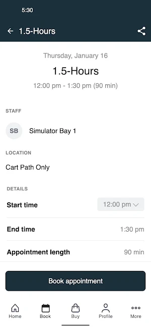 Cart Path Only Screenshot 2