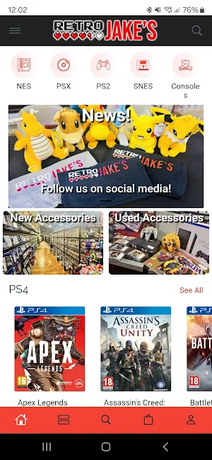 Retro Jake's Mobile Screenshot 0