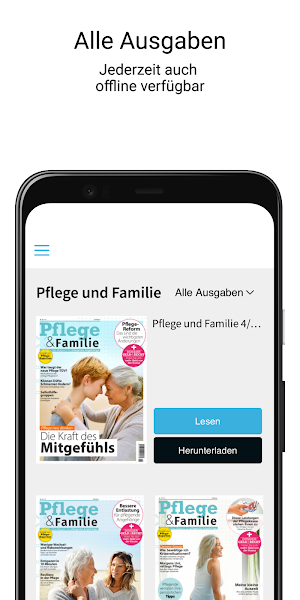 Pflege & Familie ePaper Screenshot 1