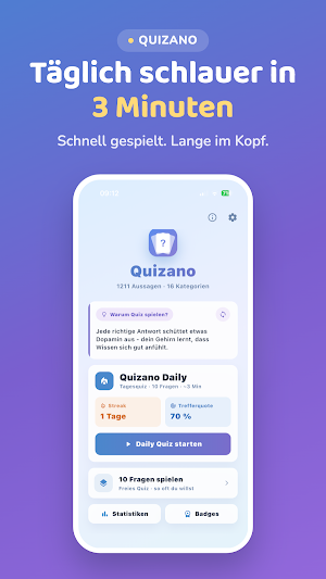 Quizano – Wissen, das bleibt. Screenshot 0