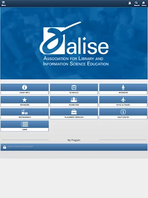ALISE Events Screenshot 2