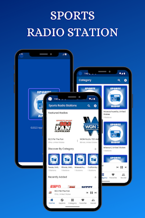 Sports Radio Stations Online Screenshot 0