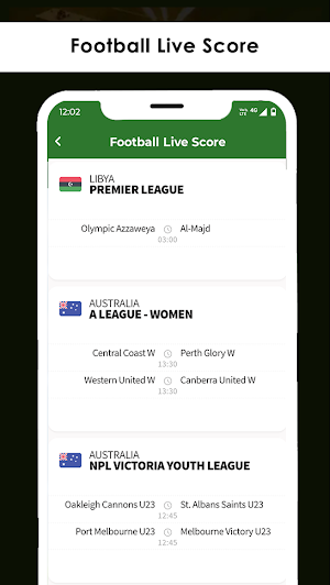 Live Football TV HD Streaming Screenshot 1