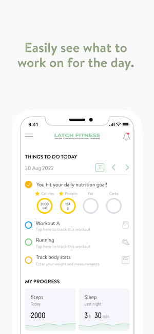 Latch Fitness Screenshot 1