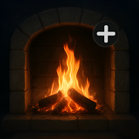 Cozy Fireplace+ Campfire ASMR