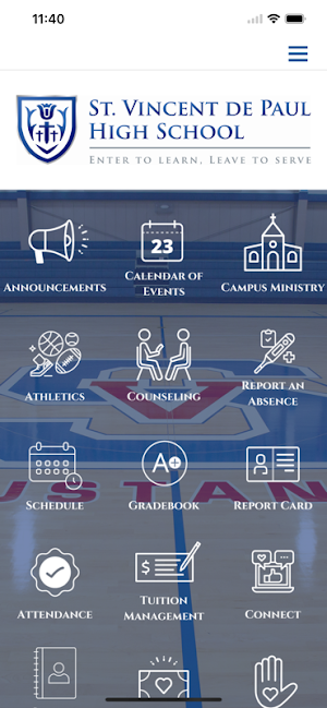 St Vincent de Paul High School Screenshot 1