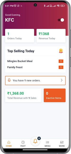 Store Partner - Malgo Eats Screenshot 1