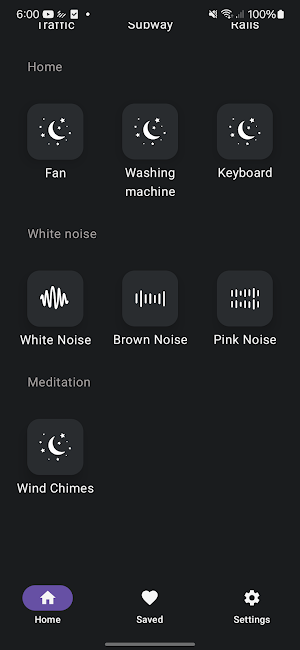 Noisera — relaxing sounds Screenshot 1