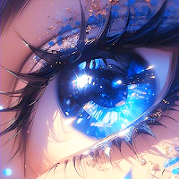 Shining Eyes Wallpaper