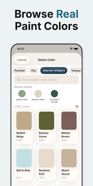 Paint Color Visualizer Screenshot 2