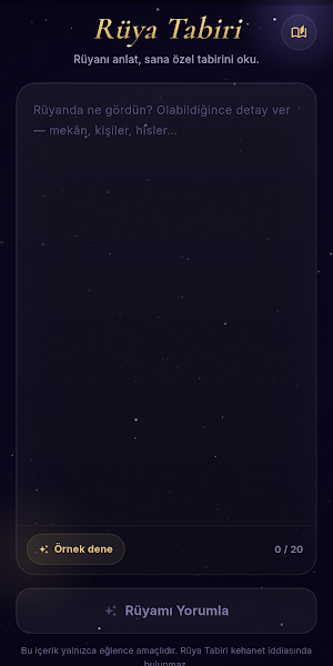 Dream Meanings: AI Interpreter Screenshot 0