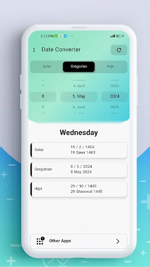 Date Converter - تبدیل تاریخ Screenshot 3