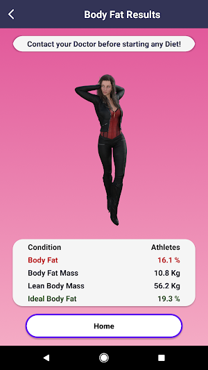 Ideal Weight Calculator Screenshot 0