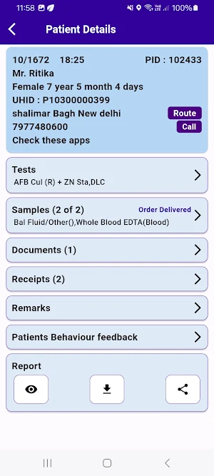 Phlebomate Screenshot 3