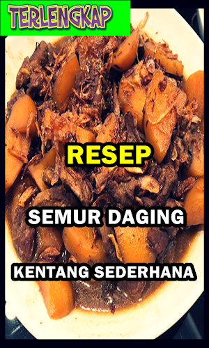 Resep Semur Daging Kentang Sed Screenshot 0