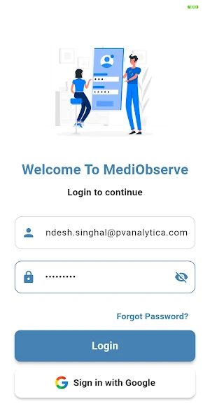 MediObserve Screenshot 0