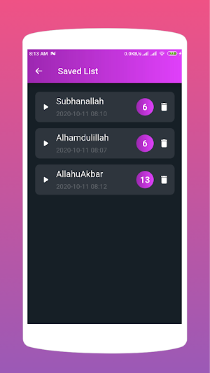Tasbeeh Counter Screenshot 2