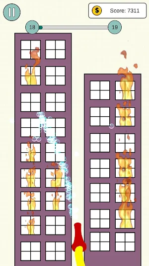 Mr. Fire Brigade: Tap to Rescue Screenshot 3
