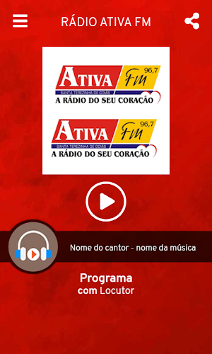 RÁDIO ATIVA FM Screenshot 1