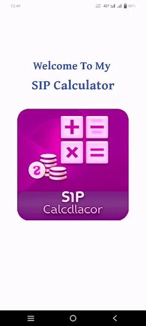 SIP Calculator Screenshot 0