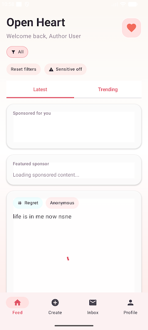 Open heart Screenshot 1