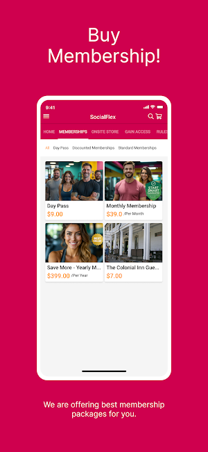 SocialFlex Screenshot 1