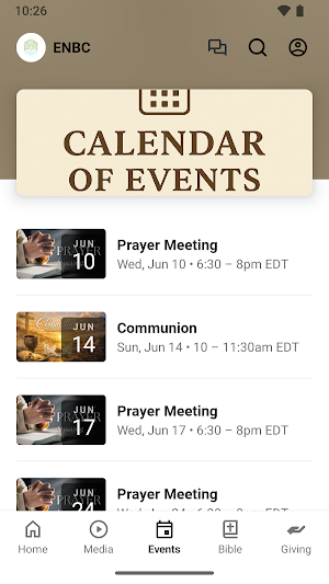 Elk Neck Baptist Church Screenshot 2