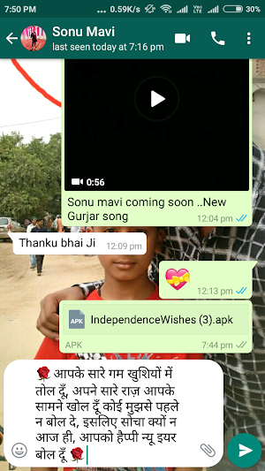 हैप्पी न्यू ईयर 2019 की शायरी (हिंदी इंग्लिश) Screenshot 3