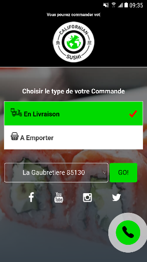 CALIFORNIAN SUSHI Screenshot 0