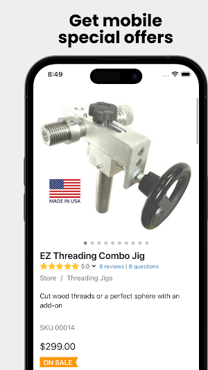 EZ Jigs Woodturning Screenshot 3
