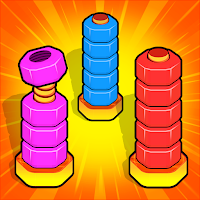 Screw Nuts & Bolts: Color Sort