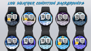 Live Weather Watch Face Screenshot 0