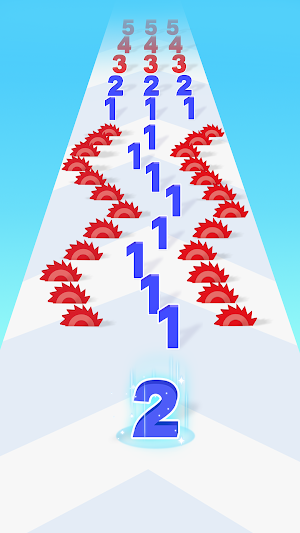 Number Run 3D: Merge Master Screenshot 2