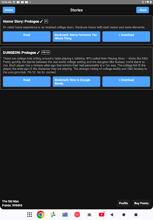 Role Playing Story Screenshot 2