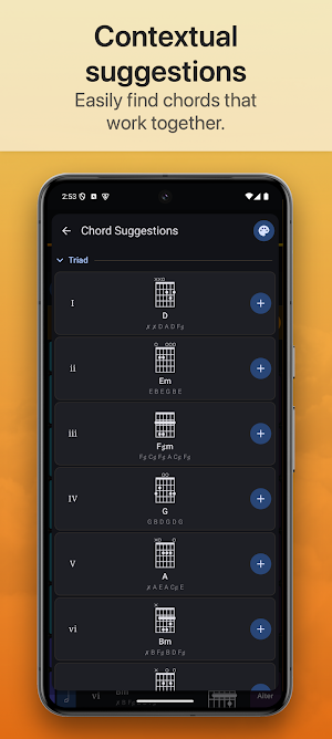 Suggester 2 : Chords & Scales Screenshot 1