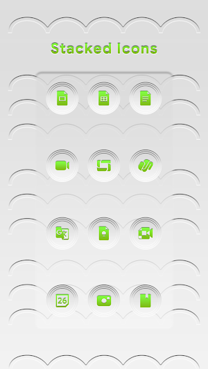 Stacked Light Lemon Icons Screenshot 1