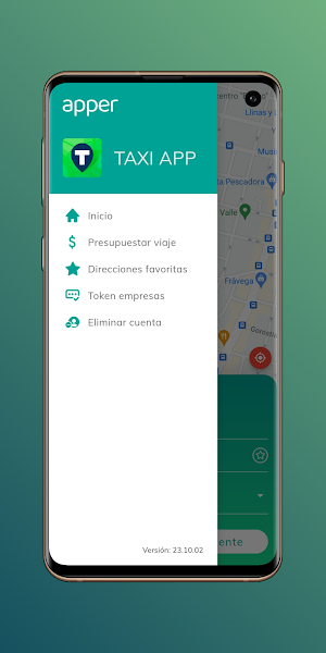 Taxi App Pasajeros Screenshot 1