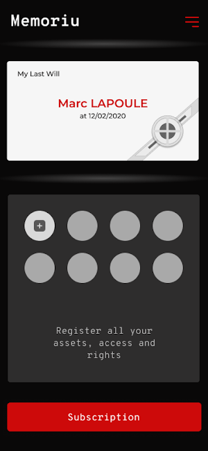 Memoriu Screenshot 2