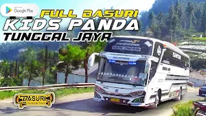 Mod Bussid Kids Panda STJ Screenshot 1