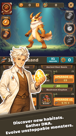 Monster Evolve: Idle Hatchery Screenshot 0