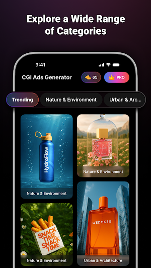 CGI Ads Promo Video Generator Screenshot 1