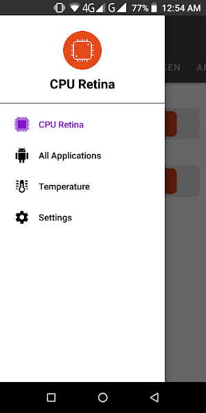CPU Retina Screenshot 3