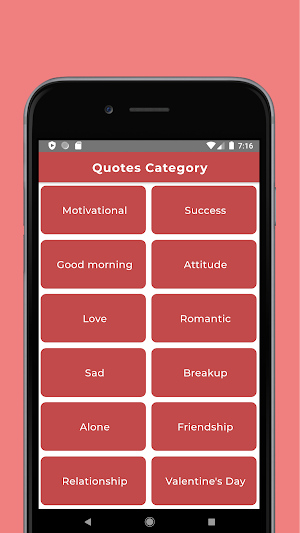 Amazing Quotes  App - Quotes App Screenshot 0
