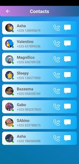 Asha Fake Call & Chat Screenshot 2