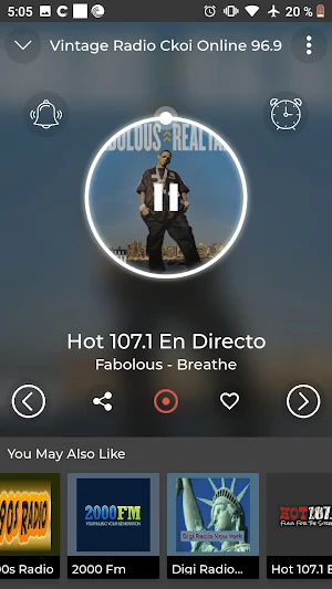 Vintage Radio Ckoi Online 96.9 Screenshot 0