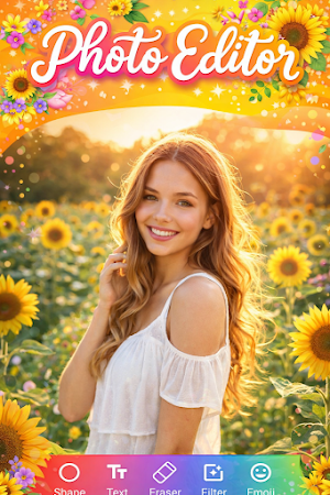 Photo Editor with effects Screenshot 1